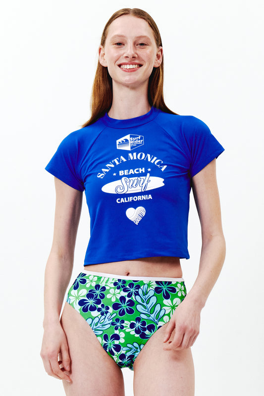 カリ サーフ トップ - ディープ ブルー