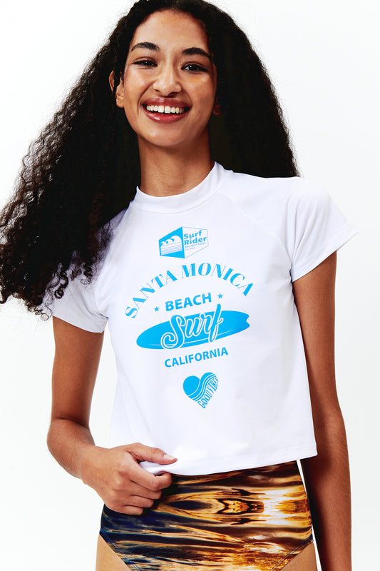 Haut de Surf Cali - Vague Blanche