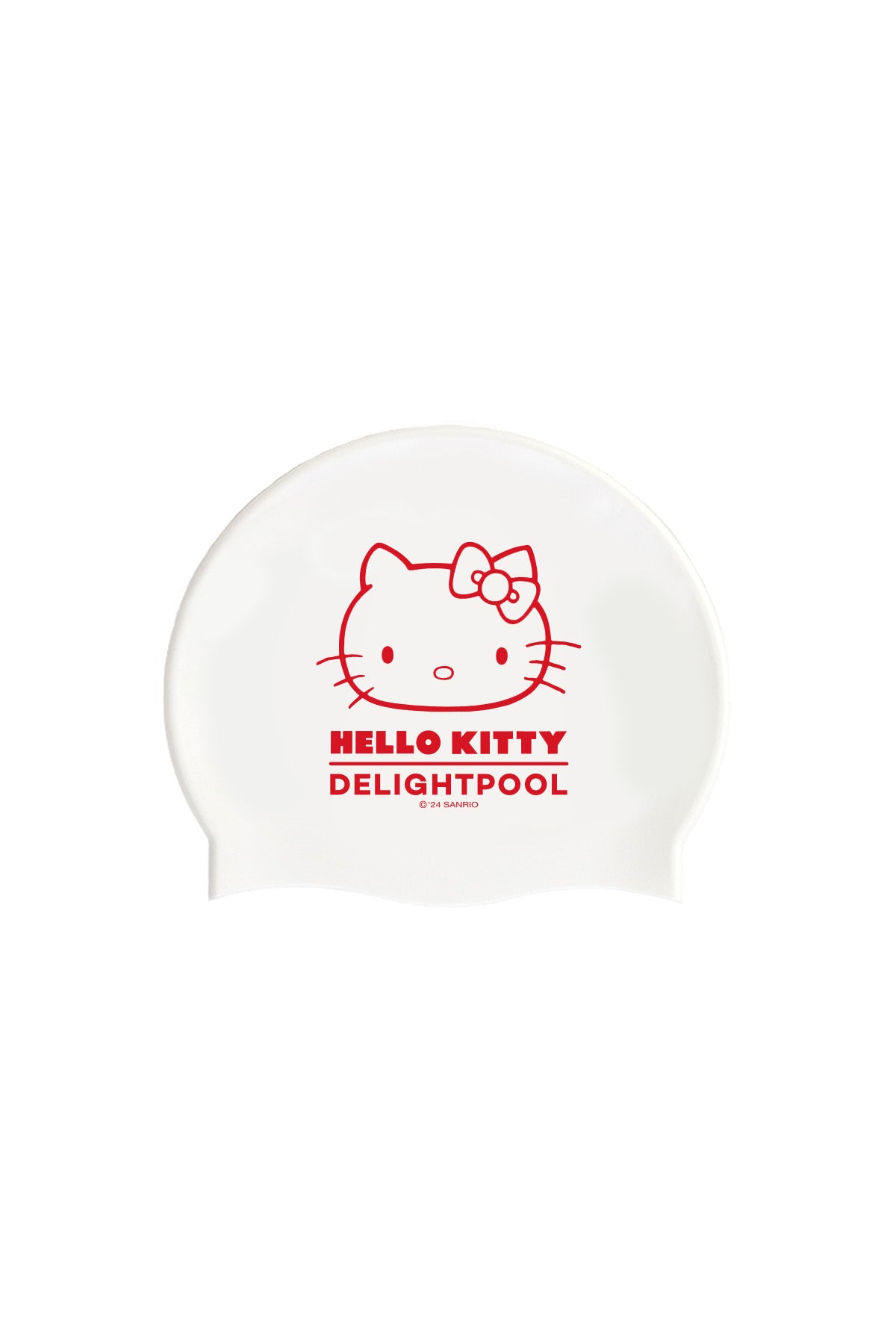 Hello Kitty Swim Cap - White