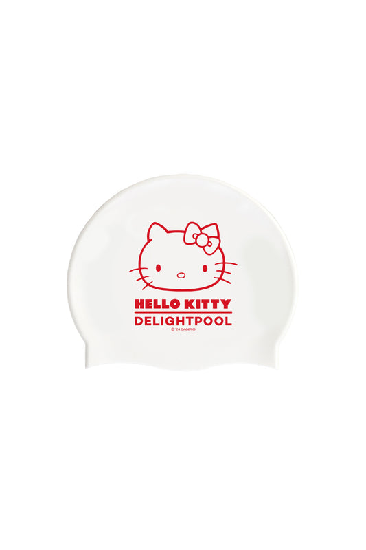 Hello Kitty Swim Cap - White