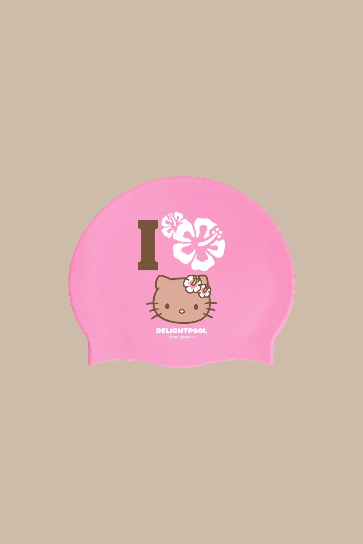 Bonnet de bain Hello Kitty - Rose
