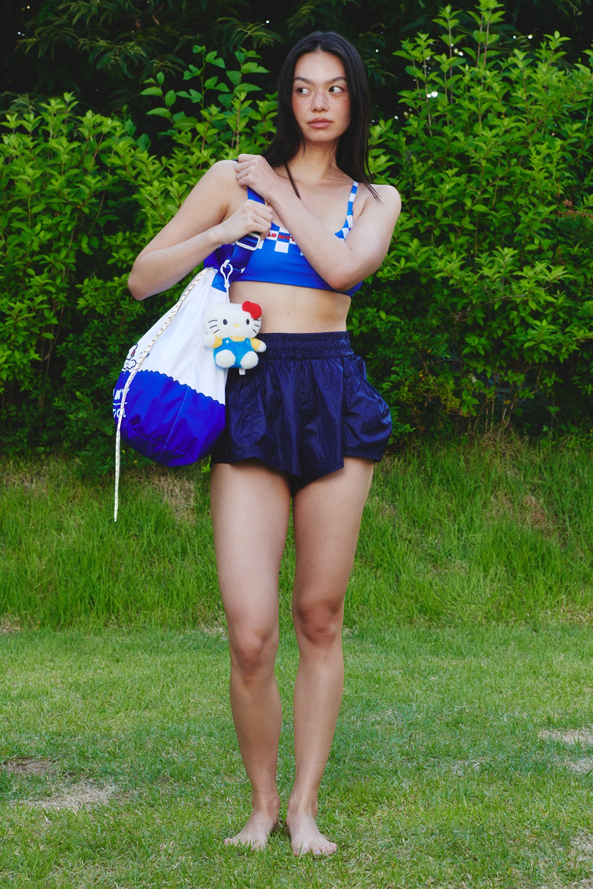 Sac de Plage de Natation I ♥ - Blanc