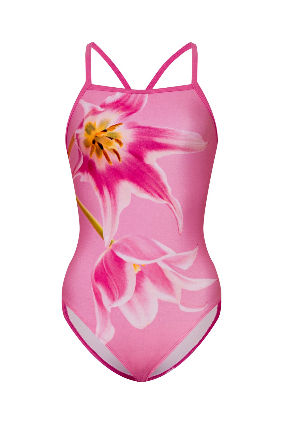 Tulip Tango swimsuit - Petal Pink