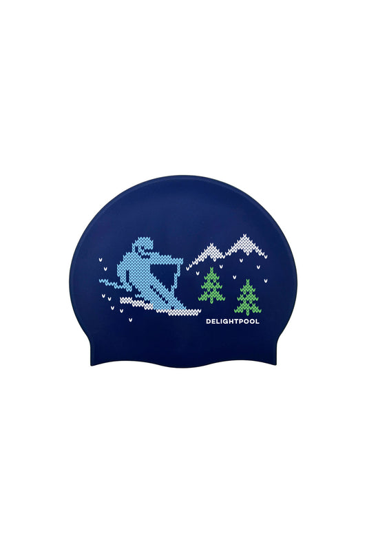 Bonnet de bain Snow Rider - Marine