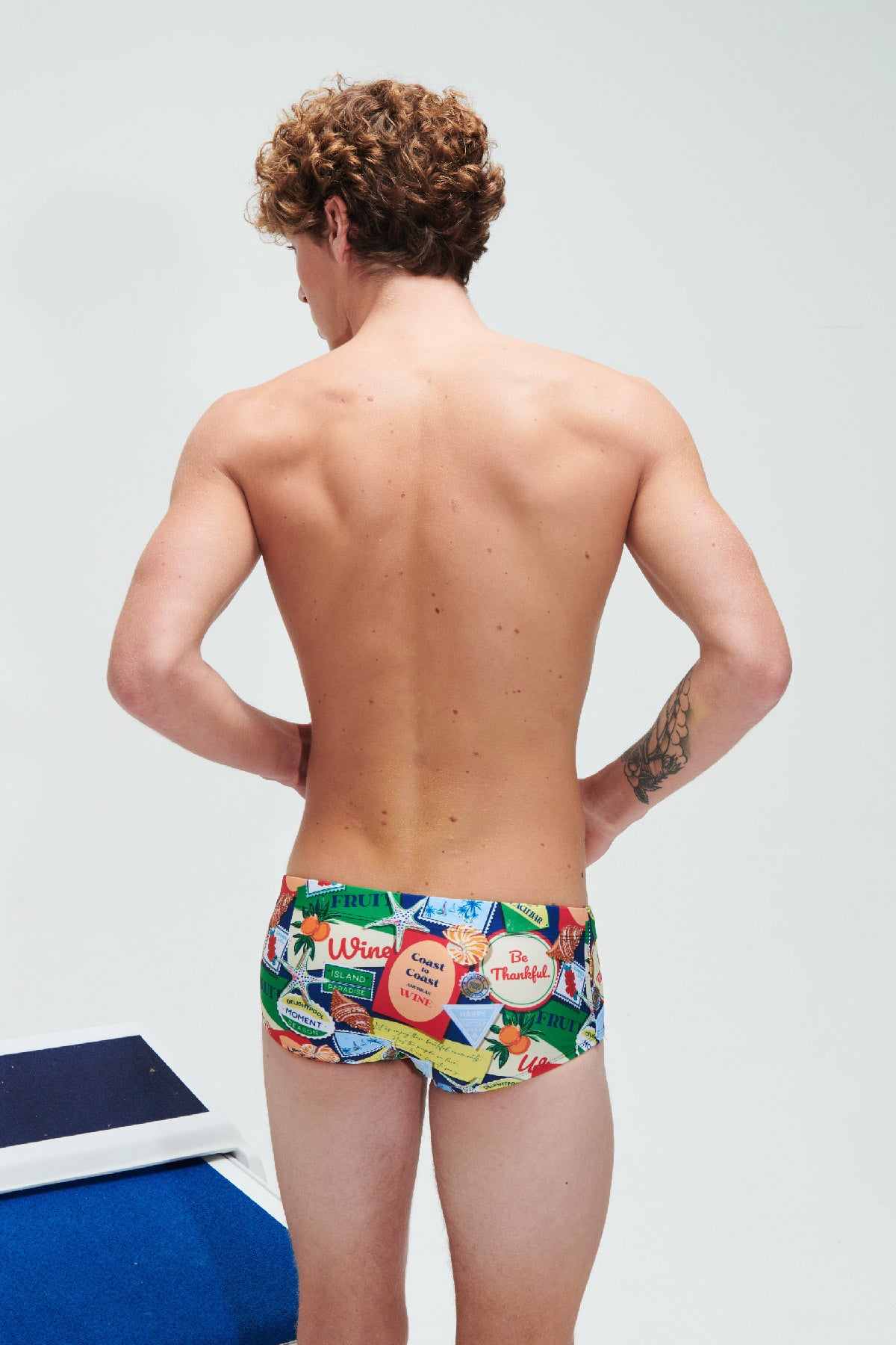 Maillot de bain vintage Fairisle - Multi