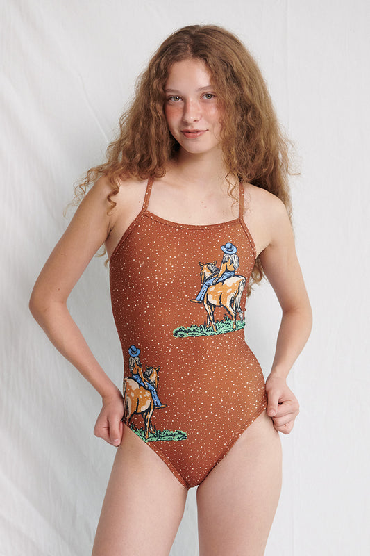 Wild Dreamer Swimsuit - Caramel Brown