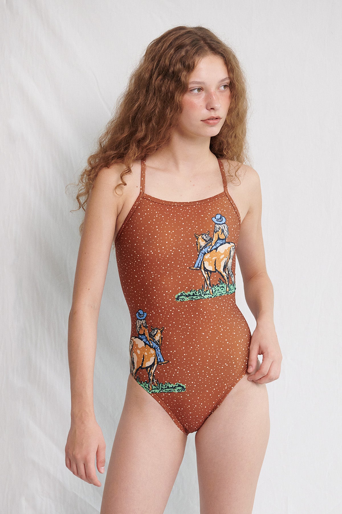 Wild Dreamer Swimsuit - Caramel Brown