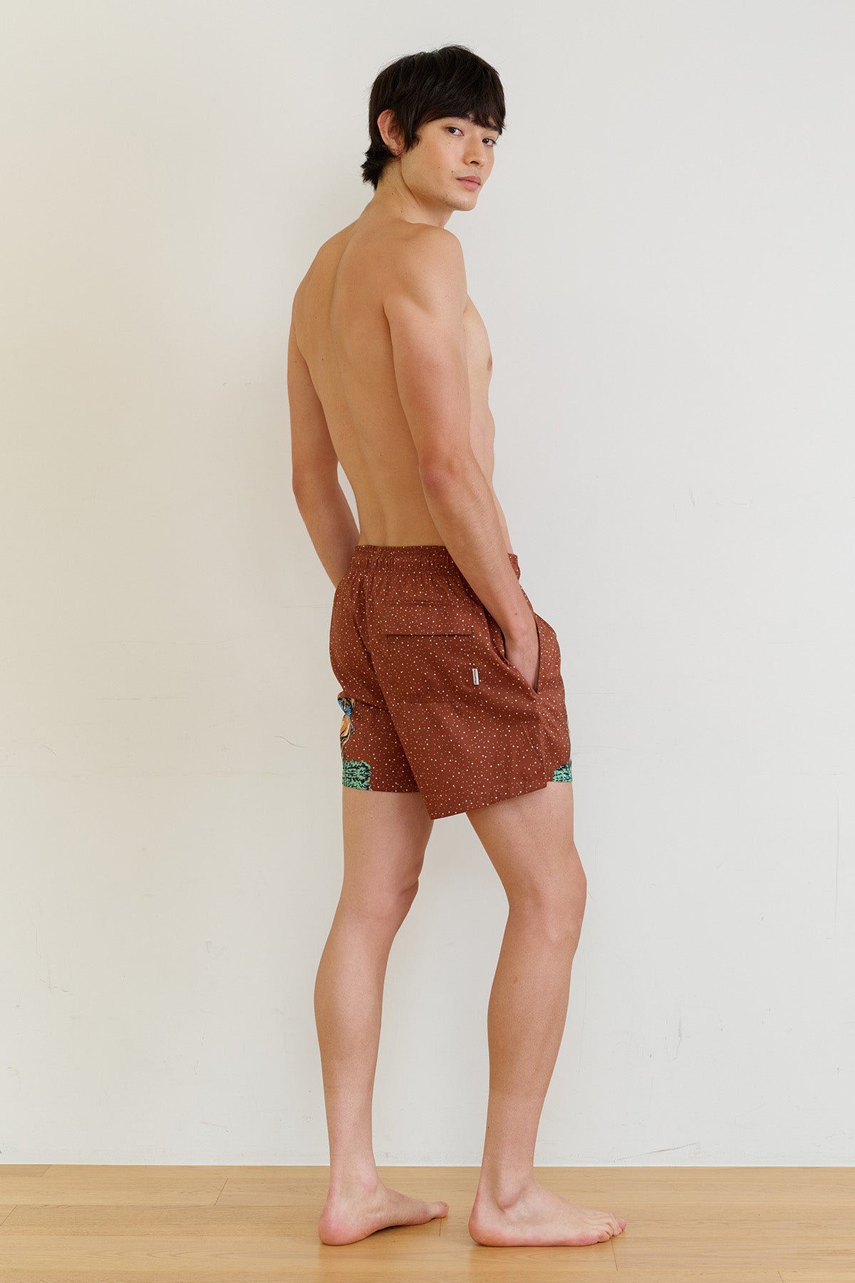 Wild Dreamer Swim Trunks - Caramel Brown