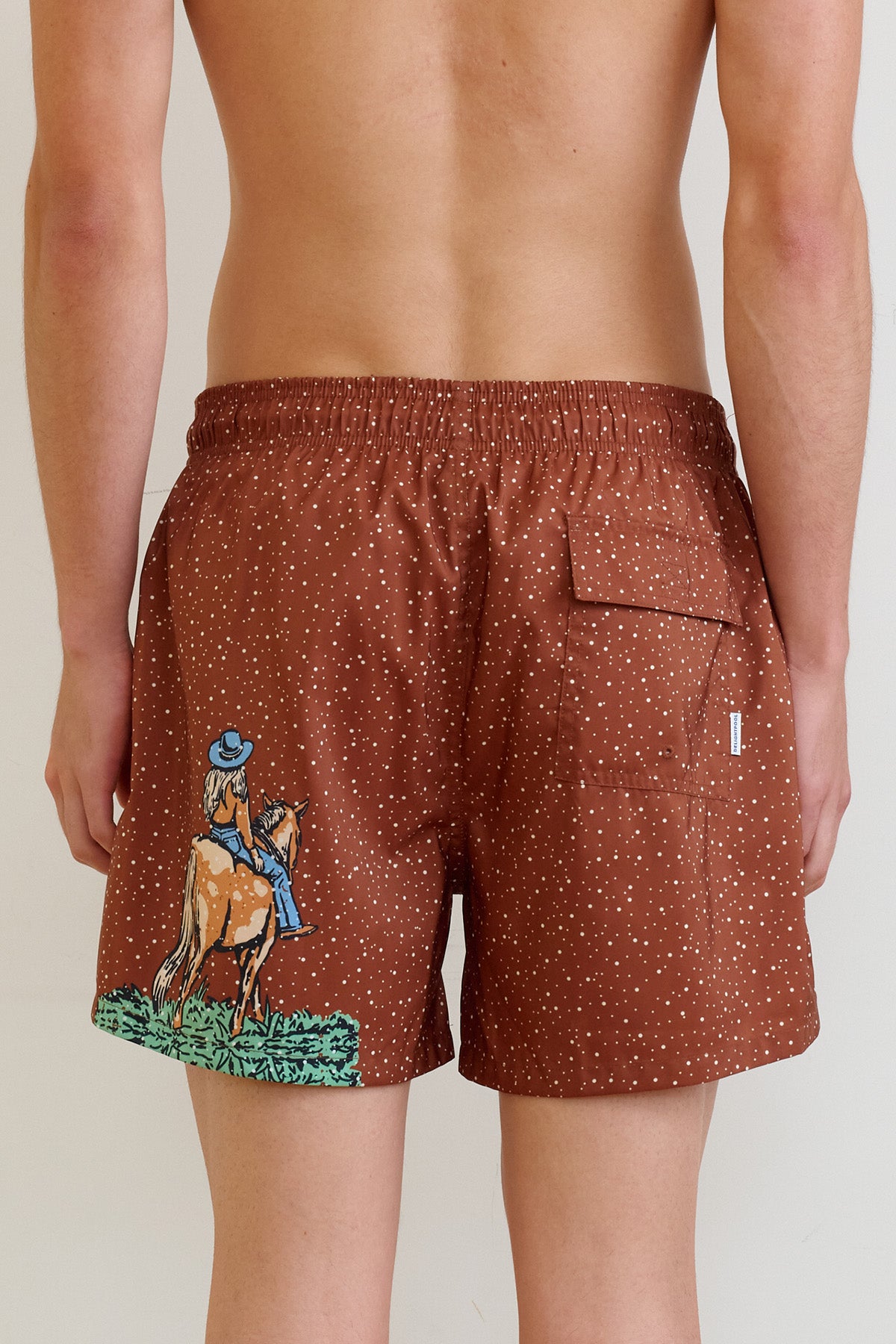 Wild Dreamer Swim Trunks - Caramel Brown