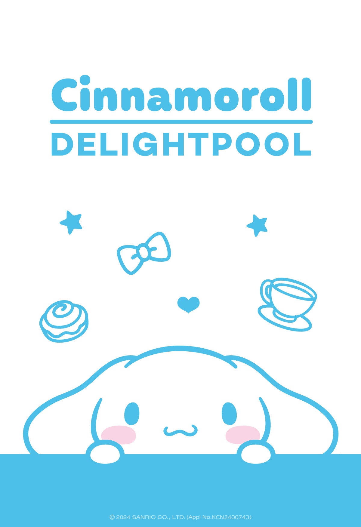 Cinnamoroll Swim cap - Violet