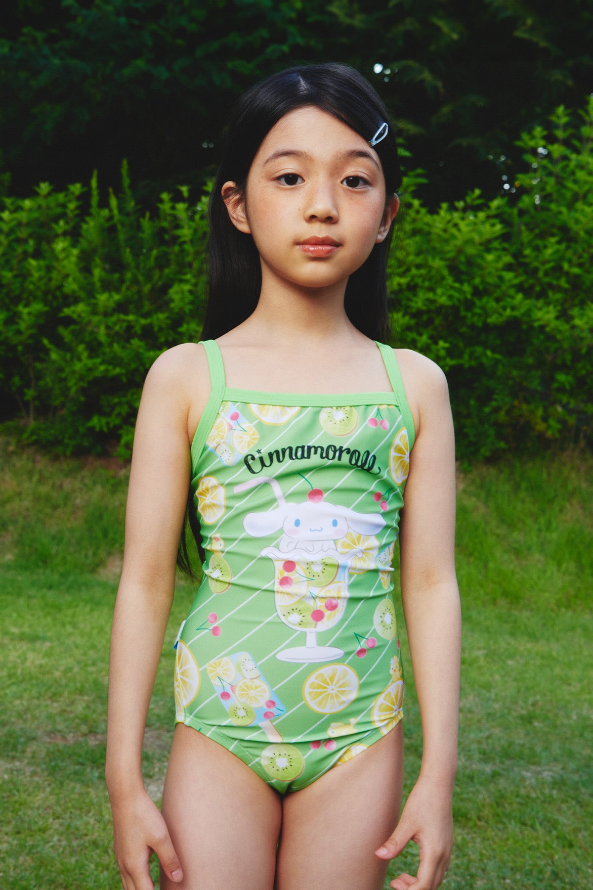 Fruit Popsicle One-piece swimsuit - Fresh Kiwi