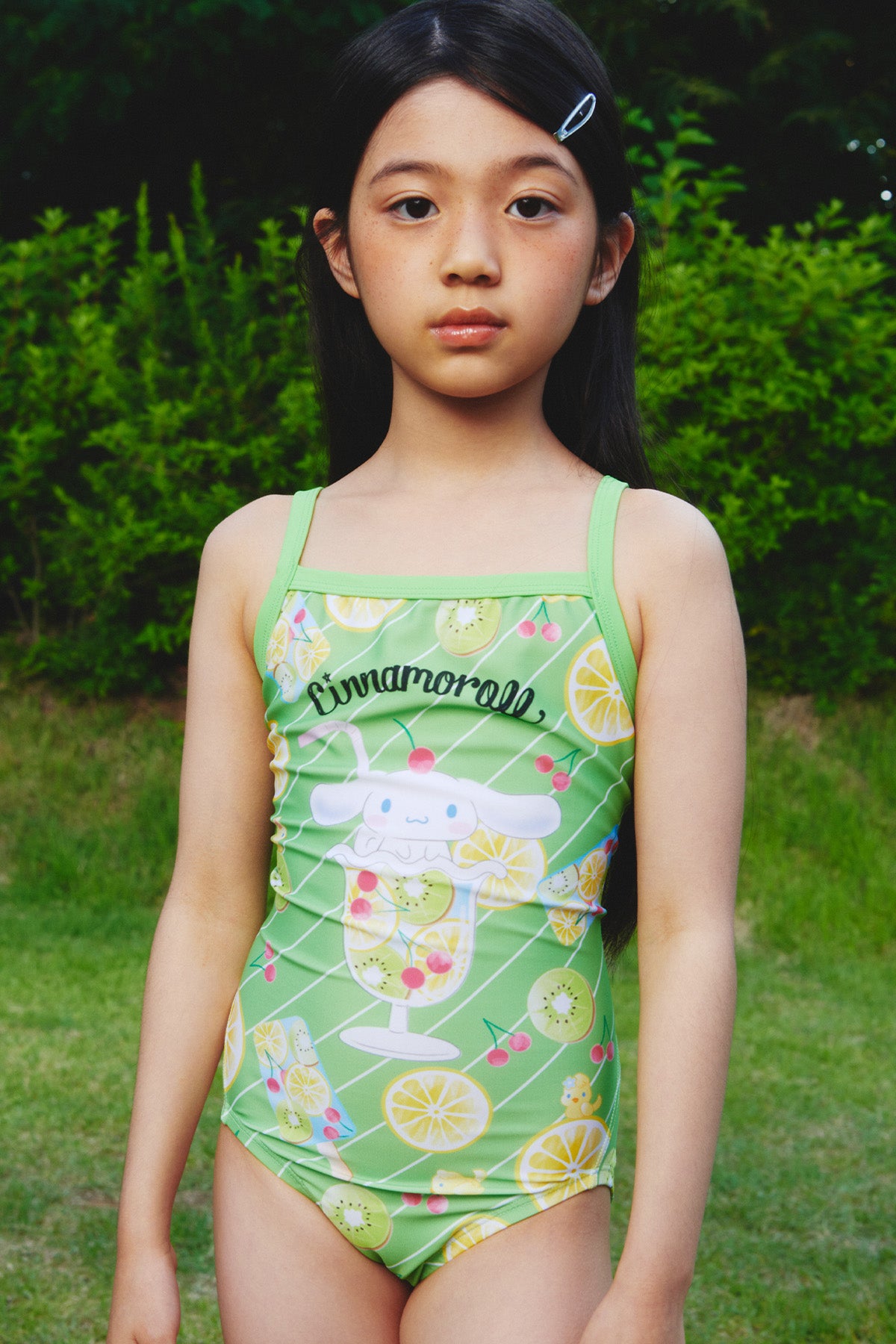 Fruit Popsicle One-piece swimsuit - Fresh Kiwi