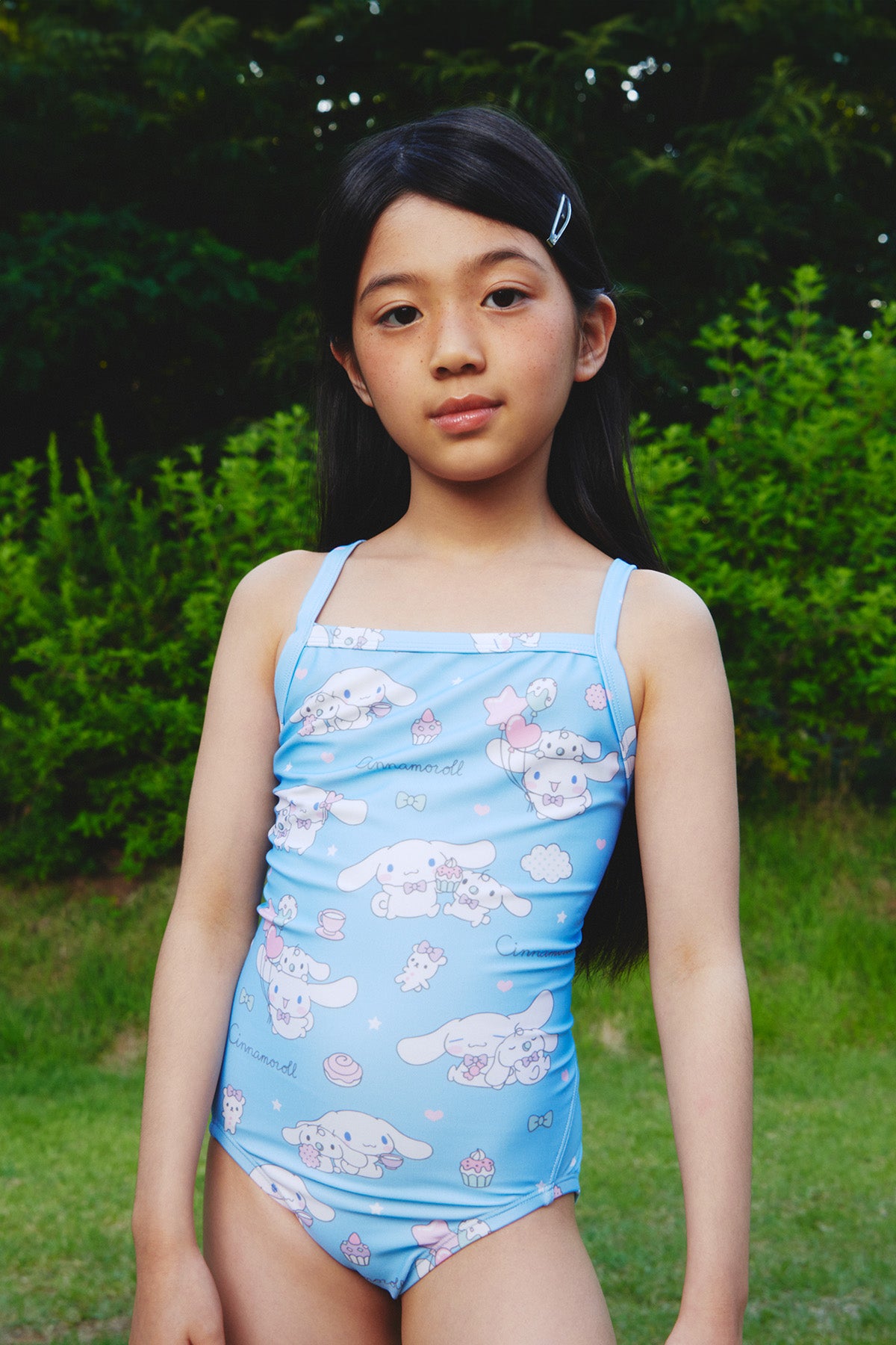 With Milk Kids One-piece swimsuit - Dreamy Blue