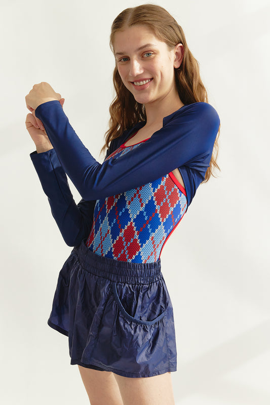 クリスピー ショーツ - プレッピー ネイビー