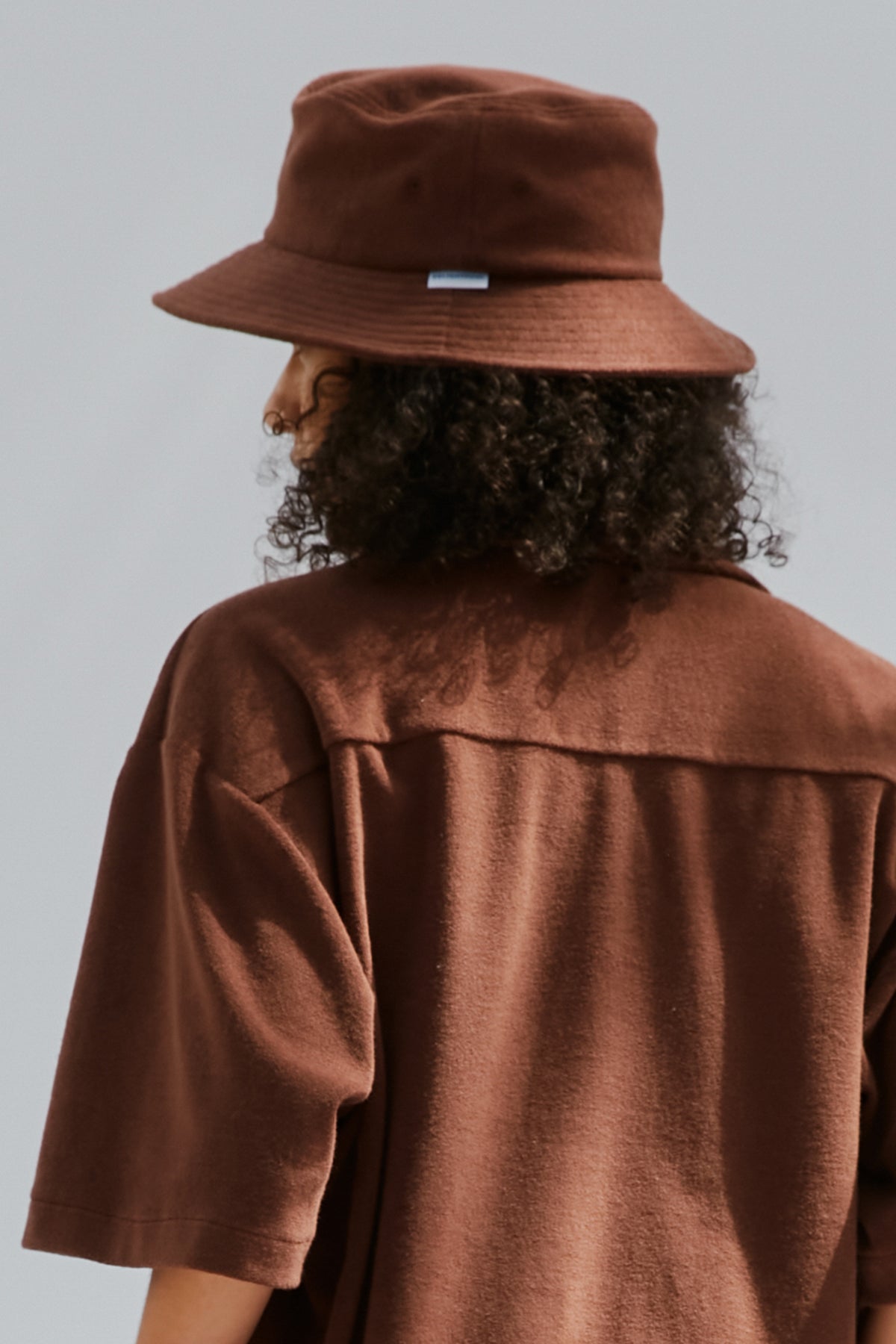 Terry Bucket Hat - Brown