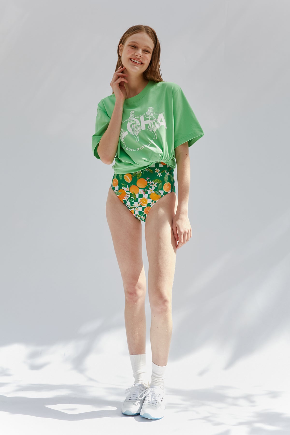 Hula Girls T-shirts - Green