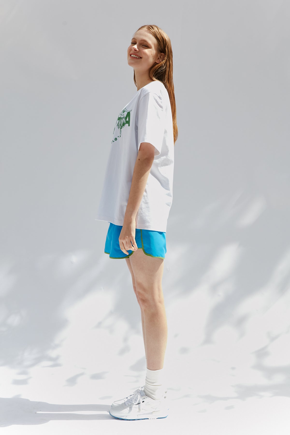 Track swim shorts - Blue