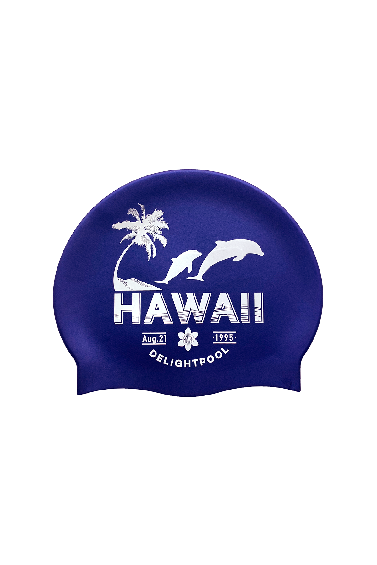 Dophin Twins swim cap - Navy (pearl)