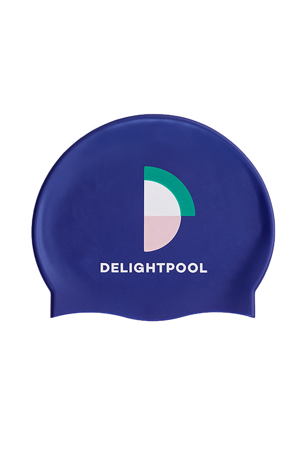 It's Not A Competition Swim Cap - Navy (pearl)