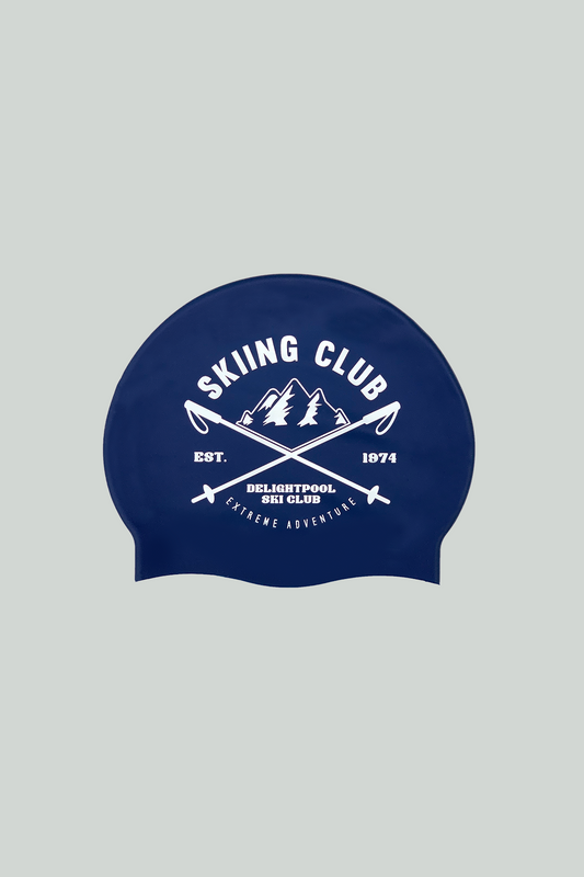 Skiing Club swim cap - Navy