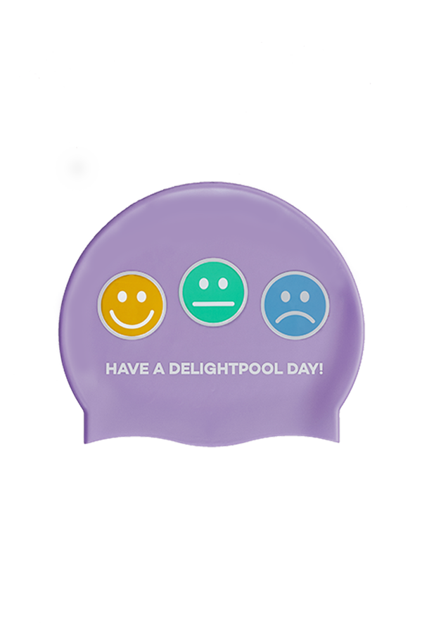Bonnet de bain DELIGHTPOOL JOUR - Violet (perle)