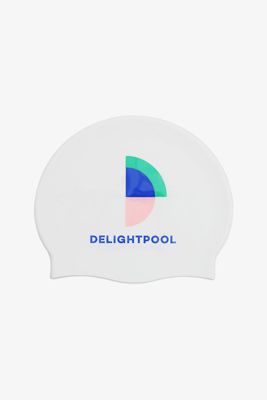 It's Not A Competition Swim Cap - White